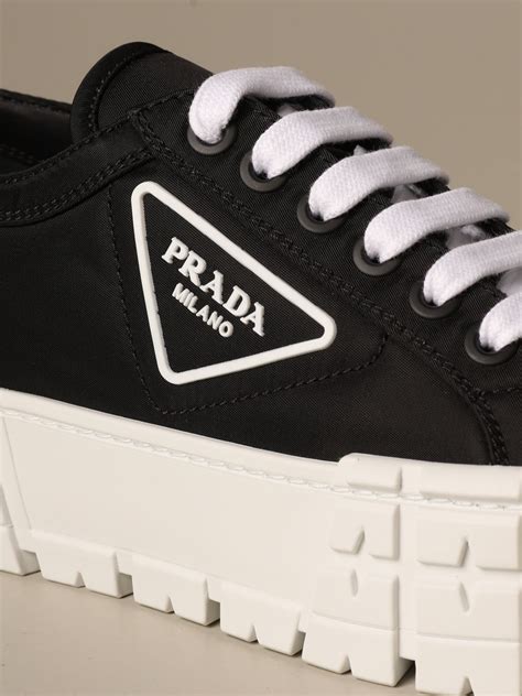 prada black sneakers ladies.